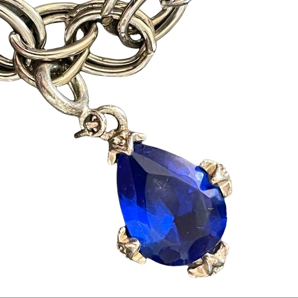 Charm bracelet with crystals and gorgeous gems! - Picture 2 of 8